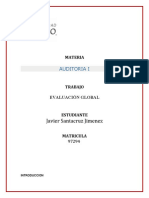 Auditoria 1 (Evaluación Global)