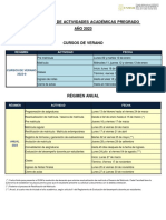 CRONOGRAMA DE ACTIVIDADES ACADEMICAS PREGRADO 2023 v2