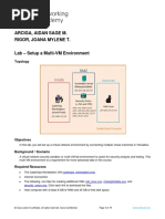 ARCIGA-RIGOR TSA1 Lab - Setup A Multi-VM Environment