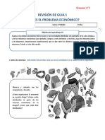 SOLUCIONES 1º Guía Nº1 Qué Es El Problema Económico