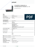 Hexa Series EM64xxH and PM1130H - METSEEM6433HCL10RS