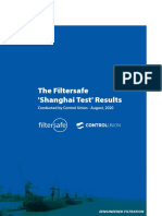 Shanghai Test Results - Filtersafe White Paper