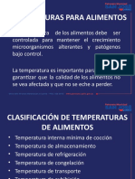 Temperaturas para Alimentos - 124431