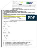 Aluno (A) : Ano: 8º Data: - / - /2020: Disciplina: Geometria Professor (A) :mattheus