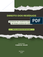 Ebook - Direito Dos Resíduos - Sistemas de Logística Reversa de Embalagens - Regulamentos Estaduais - Prof. Fabricio Soler