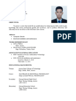 Robert Dela Cruz Resume