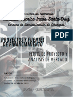 Perfil de Proyecyo y Analisis de Mercado