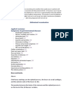 Abdominal Examination - 2 - 1