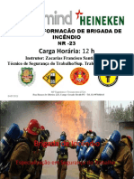 Brigada de Incêndio - Dimensionamento