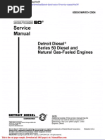 Detroit Diesel Series 50 Service Manual 6se50