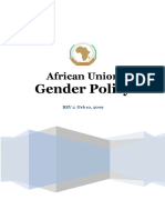 African Union Gender Policy 2009