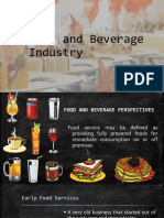 Chapter 4 - Food and Beverage Industry