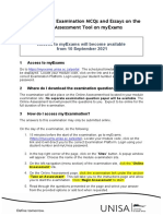 Ios2601 Student Guideline For MCQ Exams 20201