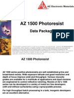 Az 1500 Photoresist