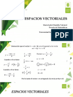 Espacios Vectoriales