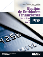 Gestion de Entidades Financieras Un Enfoque Practico de La Gestion Bancaria Actual 9788416462766 8416462763