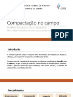 Aula 05 - Compactação No Campo, Tensões.