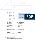 Le Passé Composé Avec AVOIR - Les Verbes Irréguliers