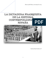 Trabajo Ejemplar Sobre La Dictadura Franquista