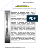 Measurement of Form Errors