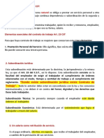 Natural Natural o Jurídica: Contrato de Trabajo. Art. 22 CST