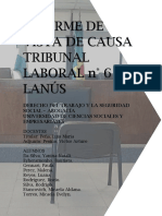 Informe Visita Al Tribunal DTSS Cañuelas 2023