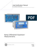 Ramp Differential Expansion Measurements: Configuration and Verification Manual