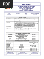 Ficha Tecnica PT-0099 Color Caramelo Polvo
