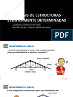 03 Análisis Estructuras Estáticamente Determinada