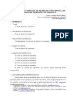 26 Apêndice H Modelo de Projeto de Pesquisa de TCC I