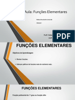 Funções Elementares