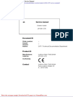 Liebherr Crawler Loader LR 636 1257 Service Manual