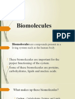 Bio Molecules