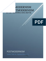 Introduction To Modernism and Postmodernism Edited April