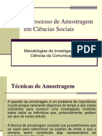 10.O Processo de Amostragem em Ciencias Sociais