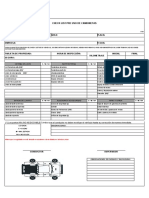 Check List Camioneta