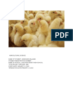 Agricultural Science Broiler Sba