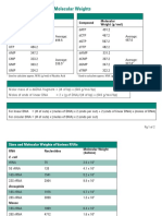 Nucleic Acids - Sizes - and - Molecular - Weights - 2pgs