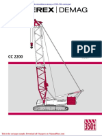 Terex Demag Cc2200 350t Catalogue