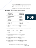 LOGIC - CIRCUITS Final Exam Q3 2009 - 2010 ANSWER KEY Ver 2003