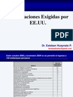 Certificaciones Exigidas Por EEUU