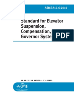 ASME A17.6 - STD For Elev Suspension, Comp & Gov Sys - 2010