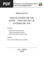 Proyecto de Instalación de Cafe