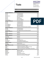 Price List - Fluke Test Tools - 10 - 2006