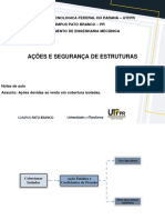 3 - Ações Devidas Ao Vento em Cobertura Isoladas