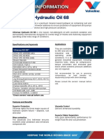 Ultramax 68 Hydraulic Oil-PI Sheet