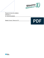 Matematica TesteAvaliacao 10ano Maio2019 MMA10