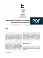 Avaliação Da Implementação Do Centro-Dia para Pessoas Com Deficiência