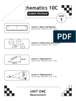 Math 10C - Unit 1 Workbook