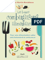 Les Bonnes Combinaisons Alimentaires by Martin-Bordeleau, Lucile